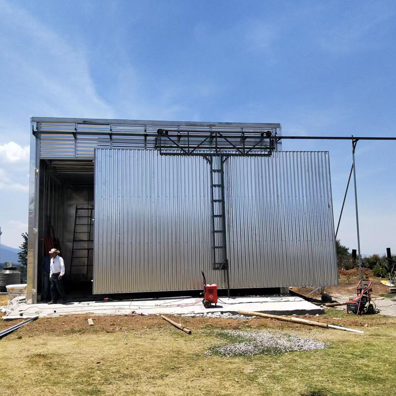 100m³ wood drying machine