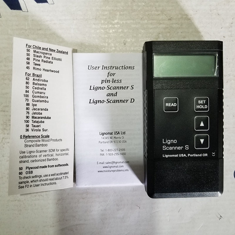 Scan type moisture meter S