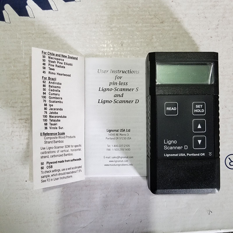 Scan type moisture meter D